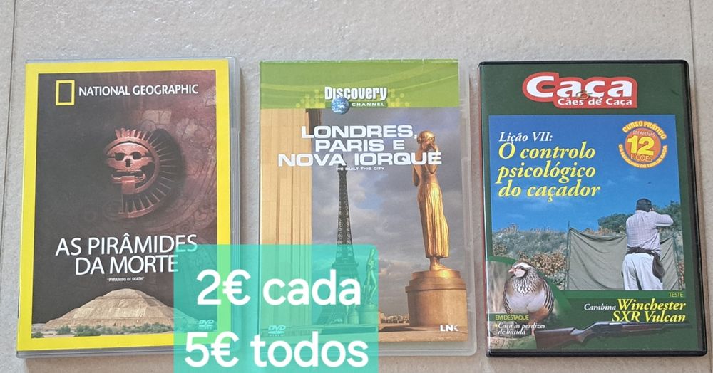 LOTE DVD's - varios filmes