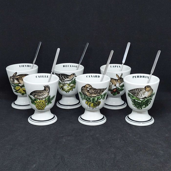 РЕДЧАЙШИЙ кофейный сервиз МАЗАГРАН десертный 1950е-60е ФРАНЦИЯ ПАРИЖ