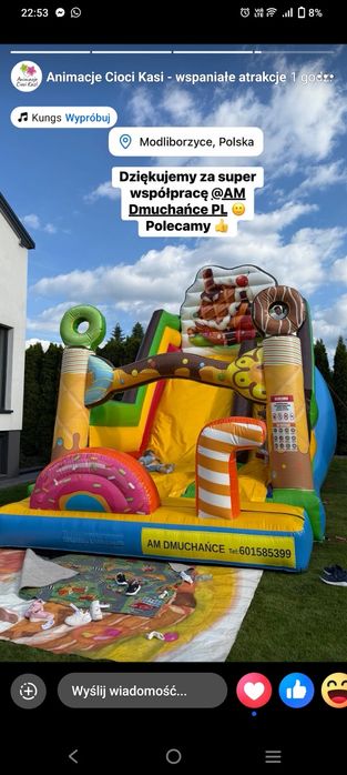 Piana party  dmuchane zamki