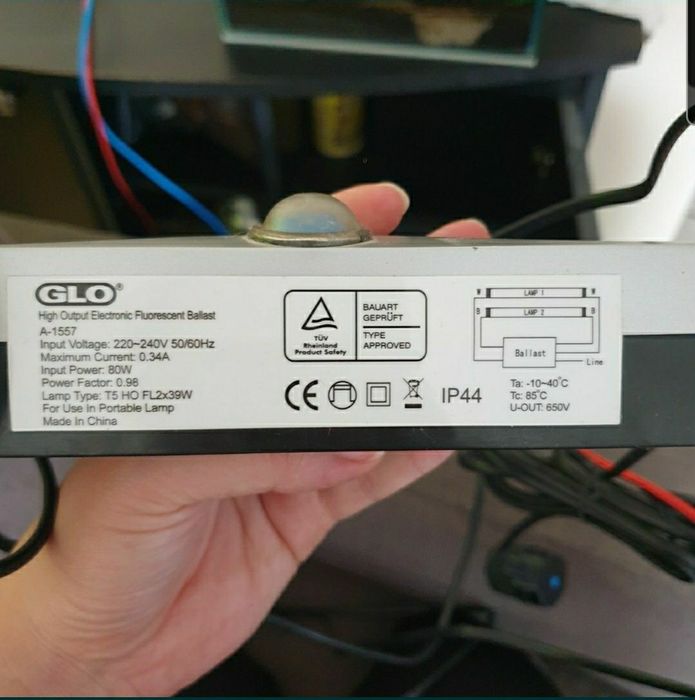 Zasilacz elektroniczny HAGEN 2x39W GLO T5HO