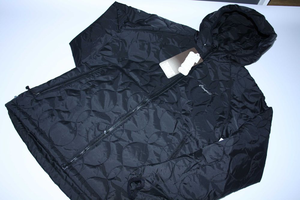 OKAZJA Lekka dwustronna kurtka damska czarna Campus ELORA S 36