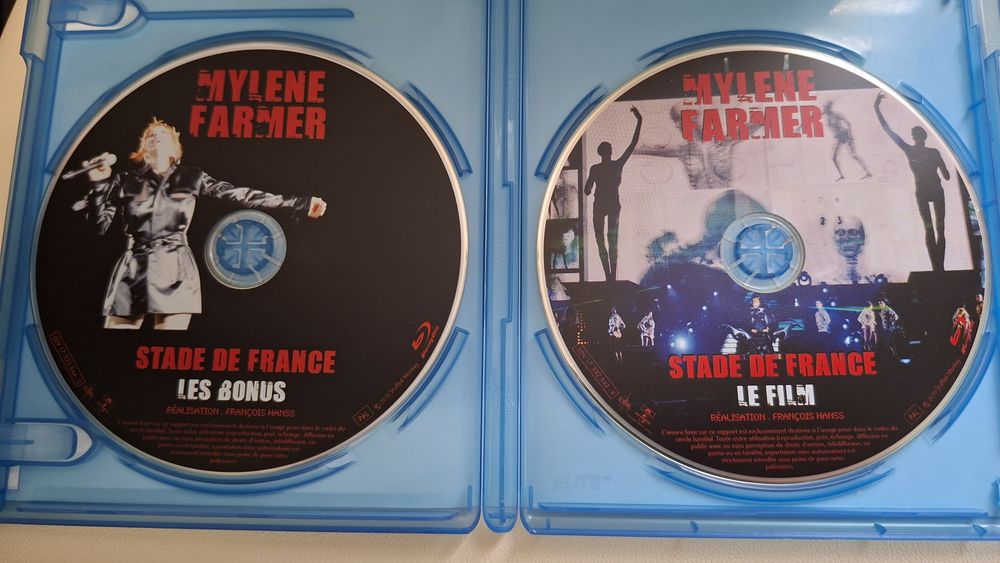 Blu-ray. Mylene Farmer -" Stade De France ".