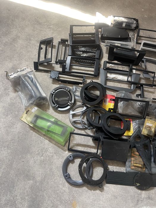 Moudura de radio acabamento radio kit para radia vario modelos e marca