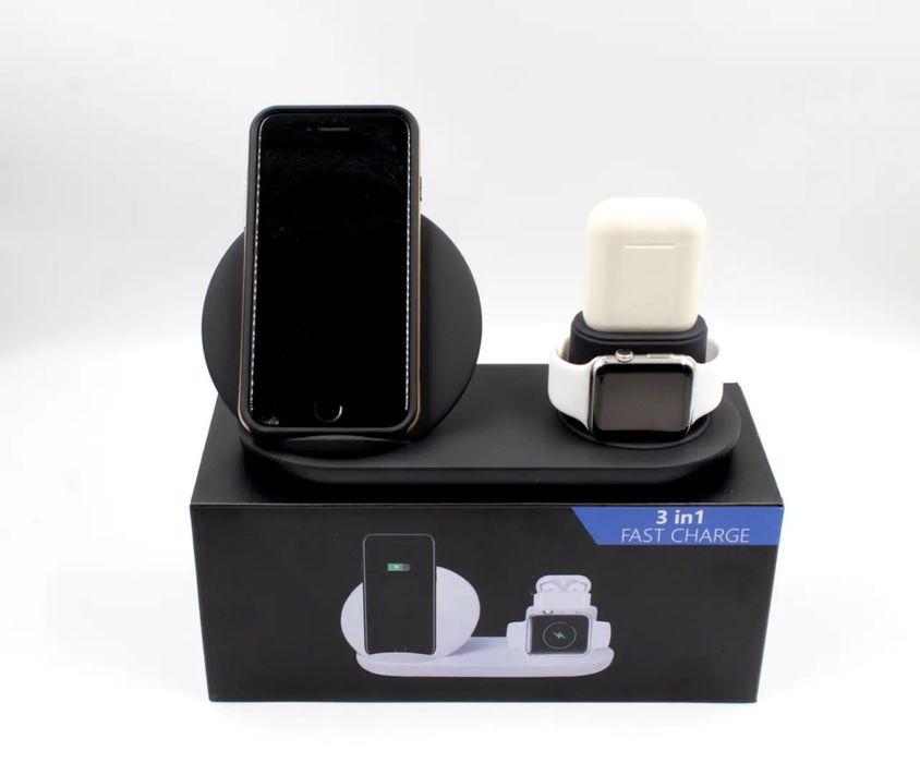 Бездротова док-станція Fast Charge 3 в 1
