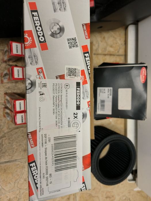 Componentes para automóveis