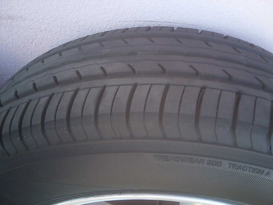 Jantes Subaru 5x100 com pneus novos 205/65r16