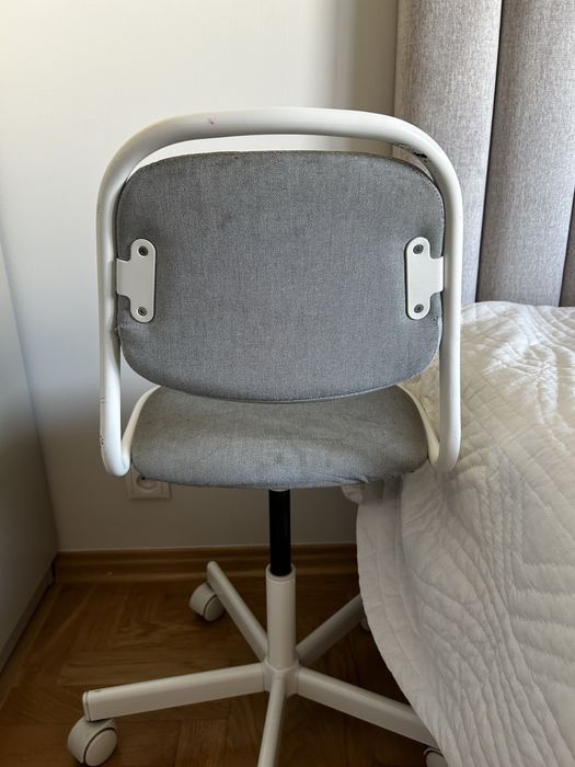 Krzesło do biurka dziecięce Ikea Orfjall szare