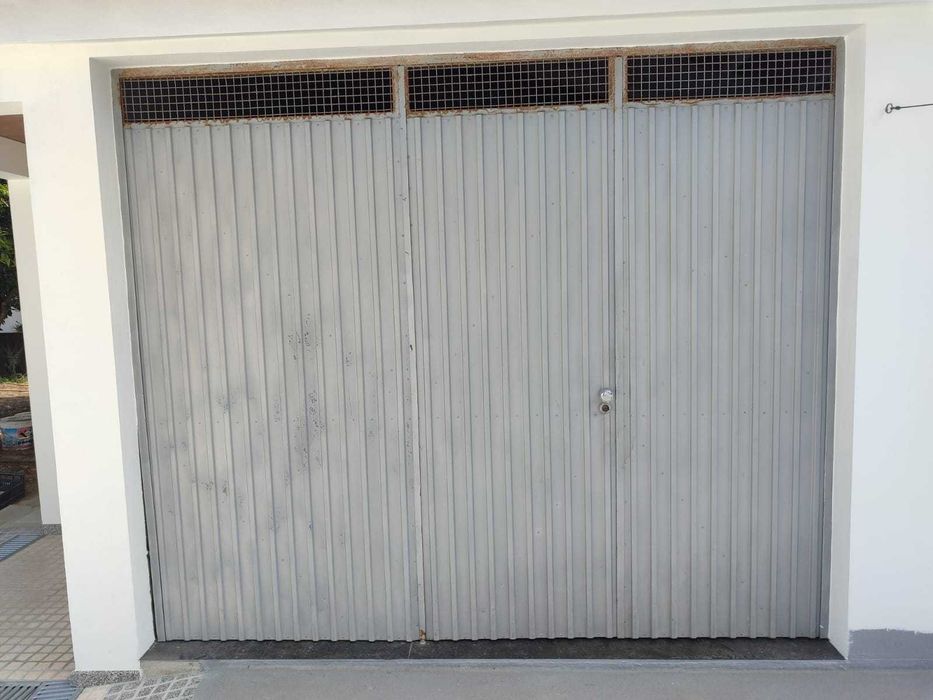 Portão em ferro com 3 folhas