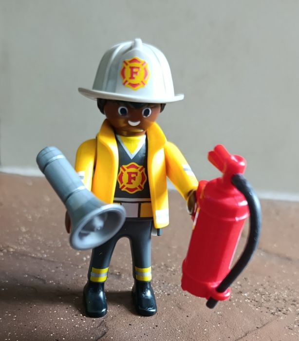 Playmobil figurka z akcesoriami Strażak