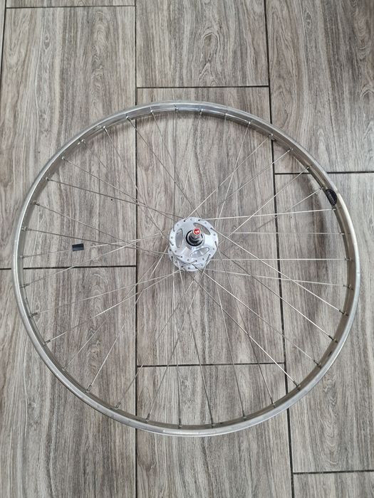 Koło do roweru przednie 28 cali z prądnicą Gazelle