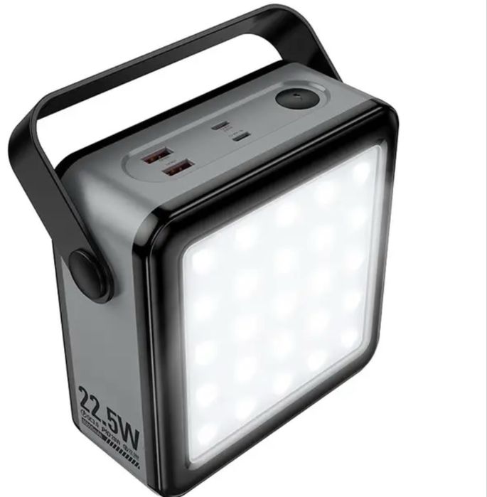 Потужний павербанк Hoco J161 Power, 80000mAh, 22.5W + PD20W black