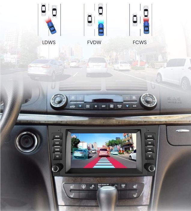 Radio nawigacja Mercedes Benz E W211 W219 E200 E220 E300 Android 2GB