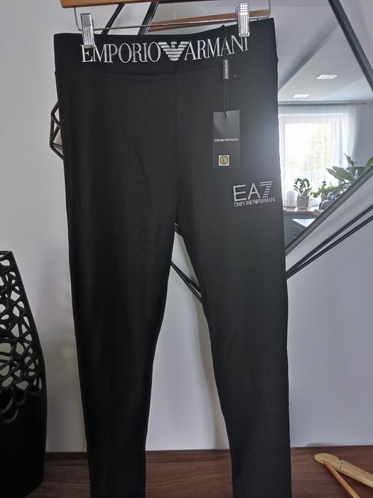 Legginsy bawełna Emporio Armani