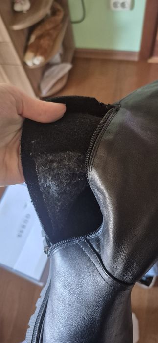 Чоботи труби чорні