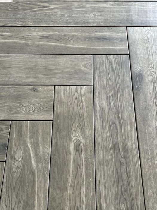 Płytki Podłogowe Giornata Grigio Jodełka Drewnopodobne 11x60 Cerrad