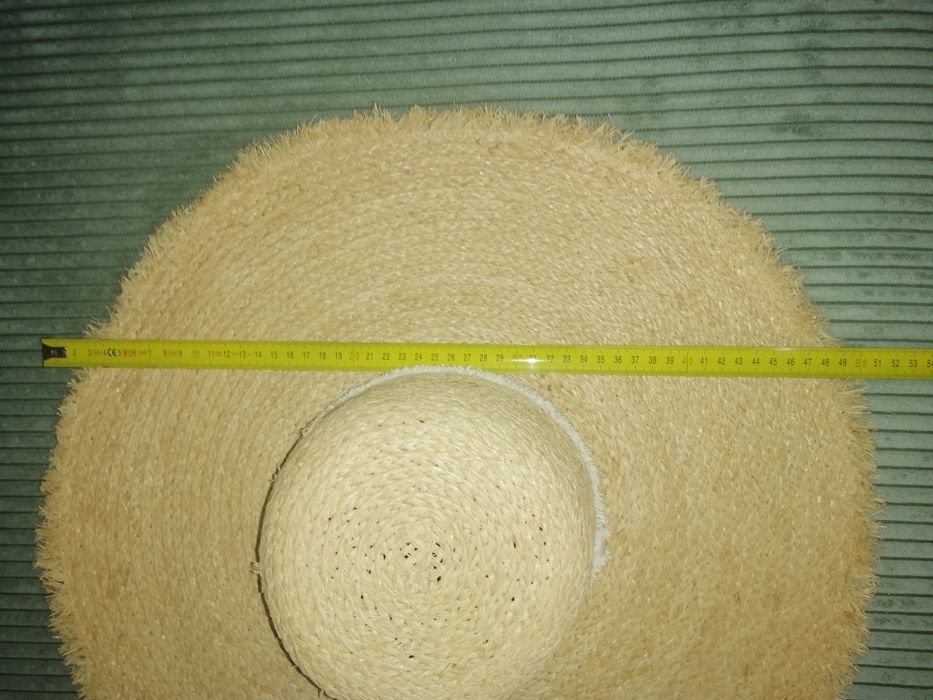 TARANKO kapelusz słomkowy z rafii duży piękny cudo