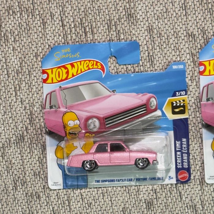 Hot Wheels The Simpsons Family Car (Selados)