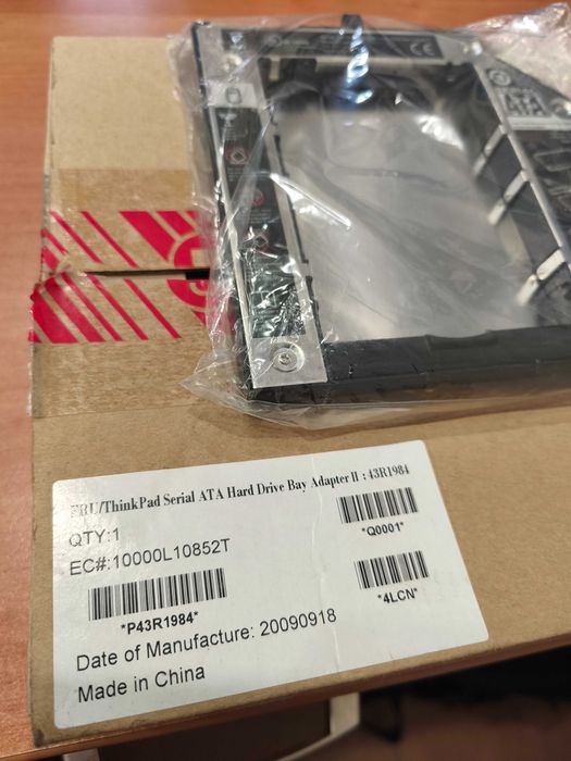 Kieszeń 2nd dysk IBM T400 T500 R400 R500 W500