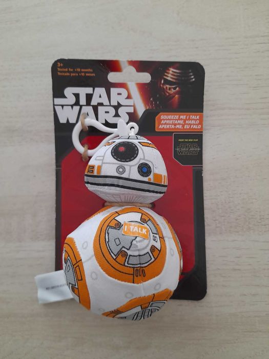 BB8 Talking Keychain Star Wars New