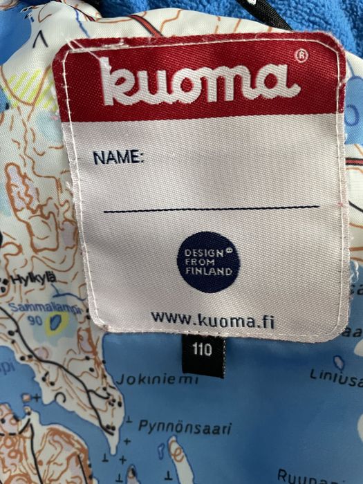 Зимова куртка Kuoma 110-120