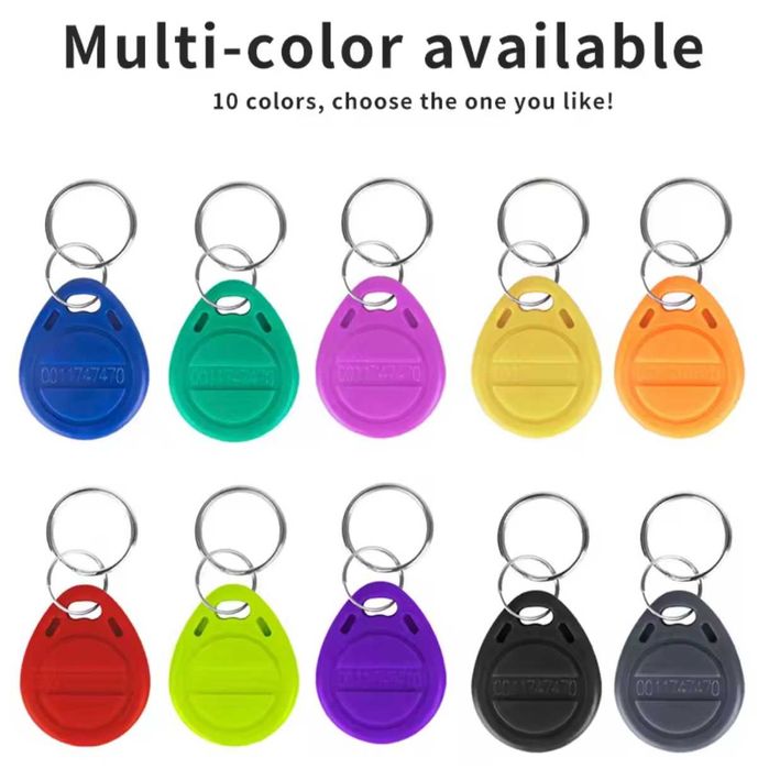 НОВЫЕ Ключи Бесконтактного доступа RFID EM4100 TK4100 с кодом 125 KHz