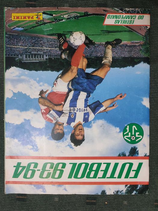 Caderneta de Cromos antiga Futebol 93/94 - Completa
