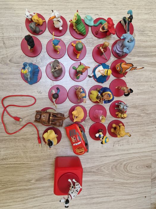 Audiobajki 27 sztuk,głośnik, książki-jak nowe