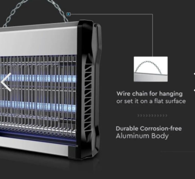 Elektryczna pulapka na owady 20W/230V