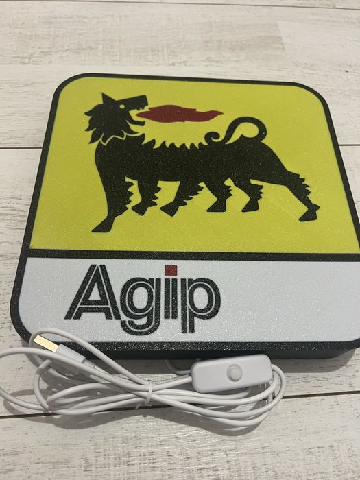 Painel luminoso Agip