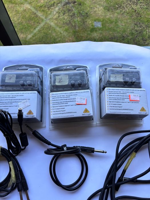 Profesjonalny zestaw audio: Mikser USB + Reloop + kable