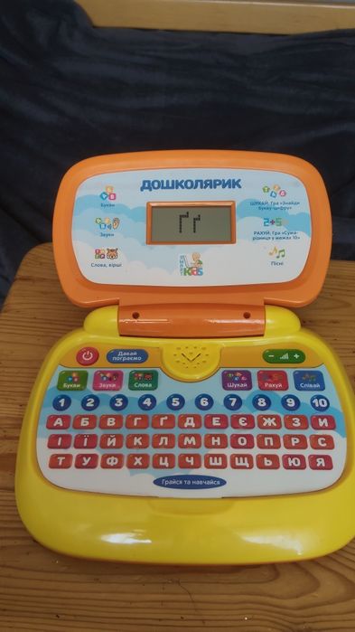 Дитячій ноутбук дошколярик