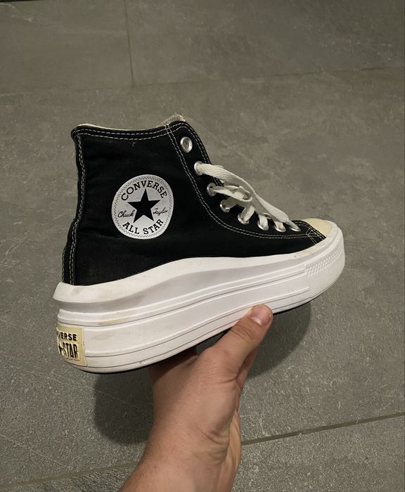 Кеди  конверс на високій підошві - Сonverse chuck taylor all star