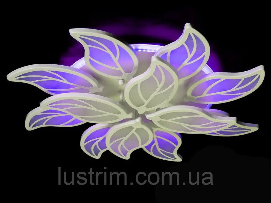 LED люстра на стелю 180W люстра світлодіодний з пультом
