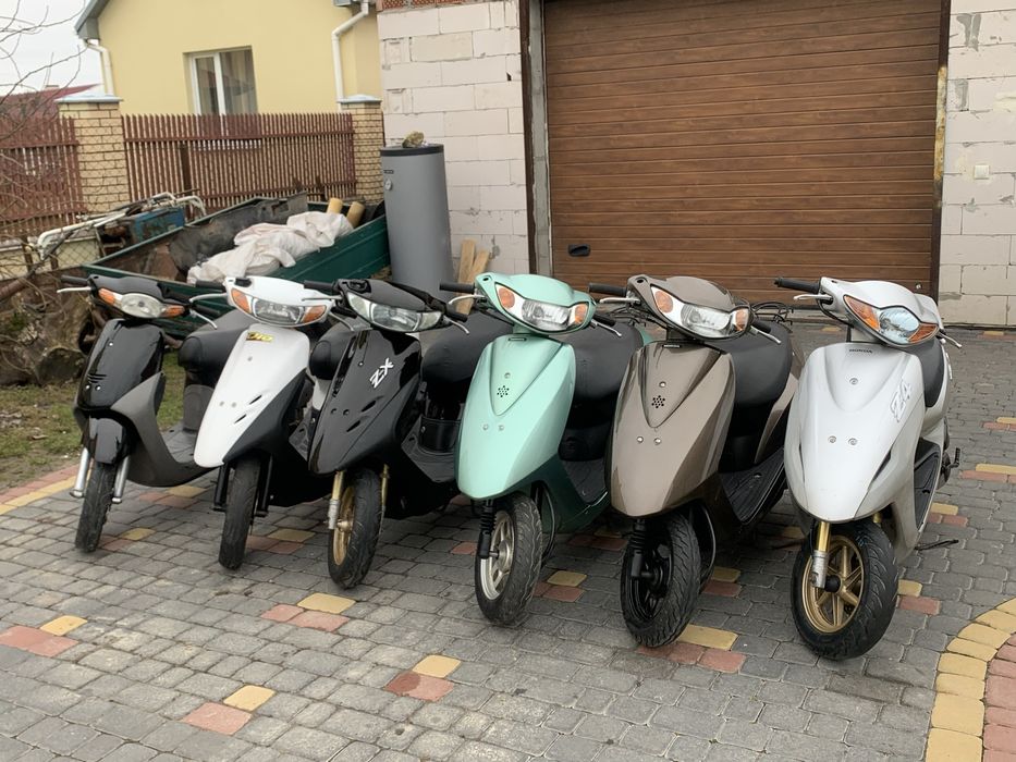 Скутера без пробігу по Україні з Японії з контейнера
