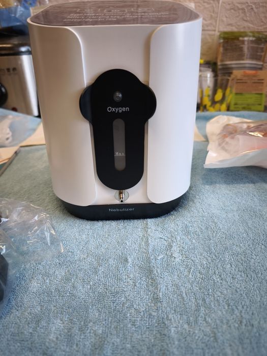 Novo Concentrador de Oxigênio Portátil - Creliver XM-898, Aparelho de Oxigênio para Uso Doméstico, 1-4L/Min, Pureza de 90%-30% com Função Ânion,