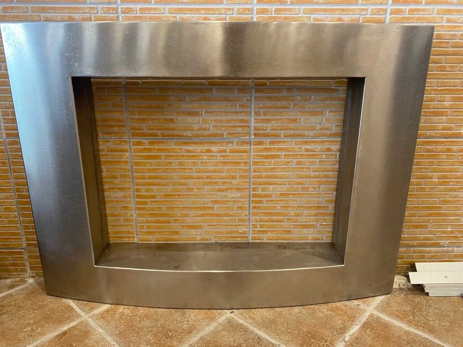 Frente inox para recuperador de calor