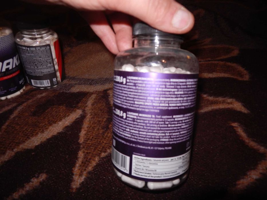 Wyprzedaż->TREC L-GLUTAMINE MICRONIZED T6 240 kaps  regeneracja