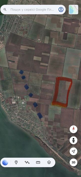 продам 100га земли в овидеопольском раене  от хозяина Большая Долина