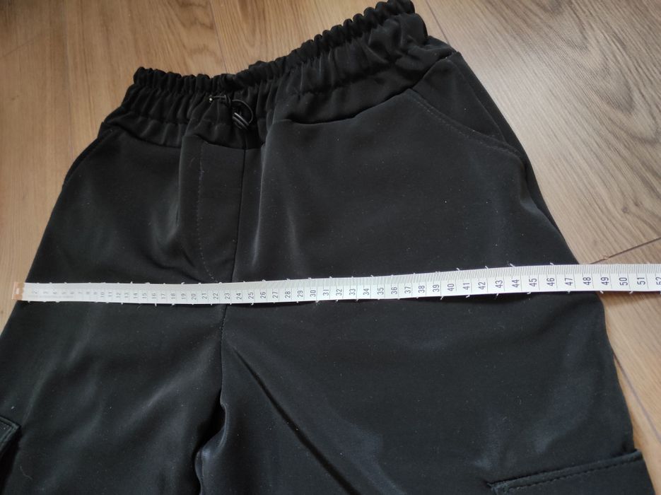 Теплі штани карго wide leg