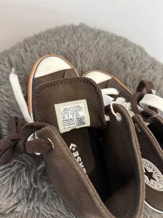 Nowe wysokie trampki Converse r.38