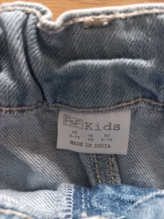Spódniczka jeans rozm. 116, F&F oddam
