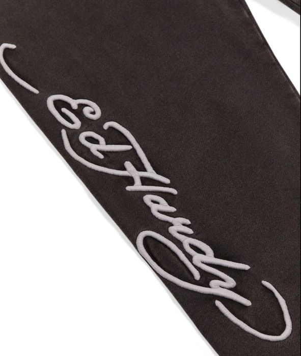 Trapstar x Ed Hardy Script Jogger - Grey - L штани джогери трепстар: 3 ...