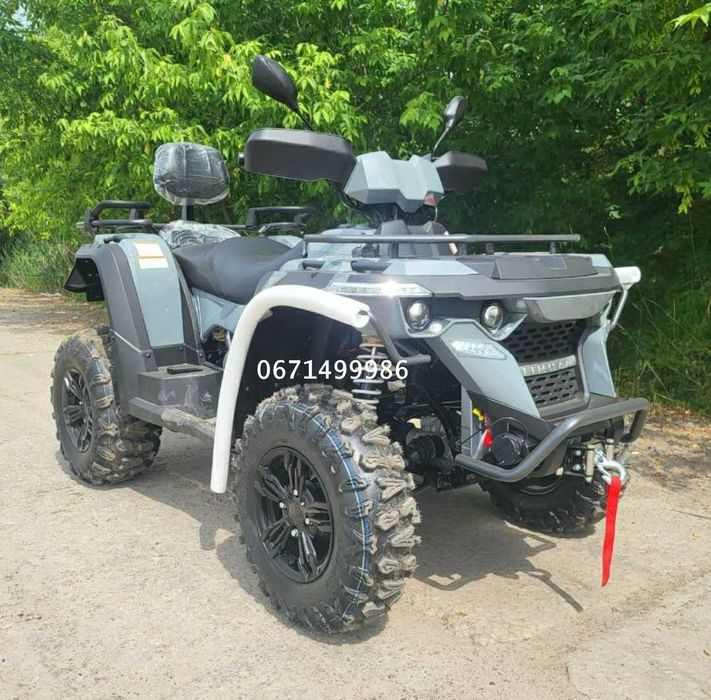 Квадроцикл Linhai-Yamaha M 550 L EFI  База Лонг Інжекторний Повний привід 4х4 Лебідка на 1350 кг Доставка безкоштовна будь-куди по Україні Линхай
