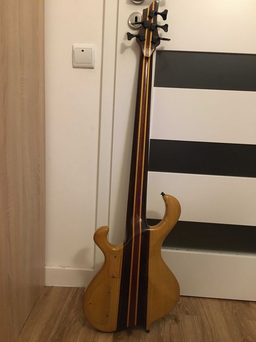 Gitara basowa aktywna Kania Spider 5 + Nordstrand  - zamienię/sprzedam