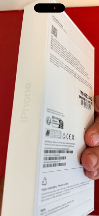 Iphone 17 Pro 256GB silver selado !