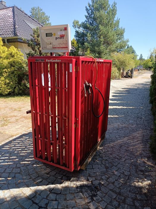 Kosz do pompowania kół