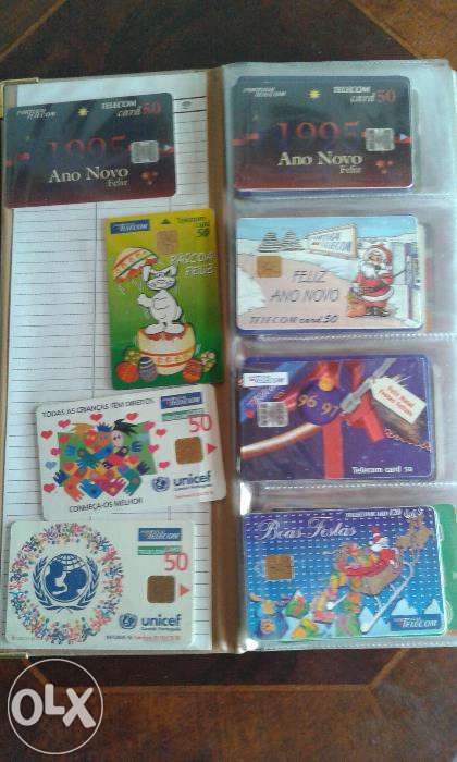 Cartões Telefónicos usados, de colecção - telecartofilia