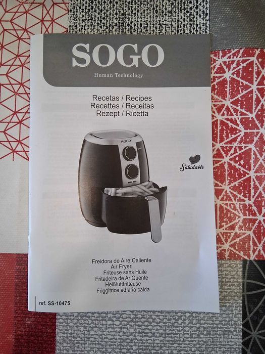 Fritadeira air fryer Sogo