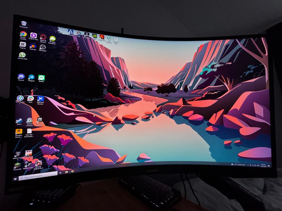 Samsung Odyssey G7 27” QHD (2560x1440) stan idealny