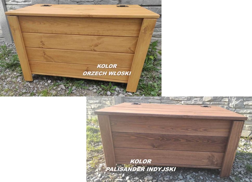 Skrzynia 90x50x40 Kufer drewniany KOLOR "" sun-meble.pl ""